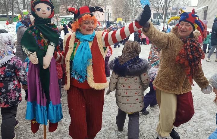 Широкая Масленица в детском саду.